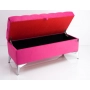 Kufer Pikowany CHESTERFIELD Różowy / Model Q-2 Rozmiary od 50 cm do 200 cm